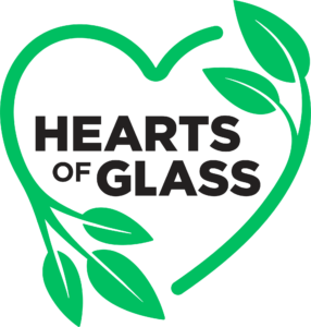 Hearts of Glass Black