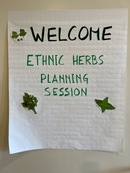 Ethnic Herbs Workshop With A Local Culinary Community