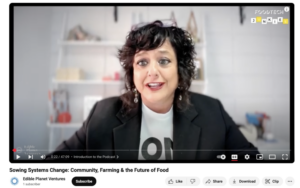 CEO Nona Yehia on the Foodtech Junkies Podcast speaking to the future of food